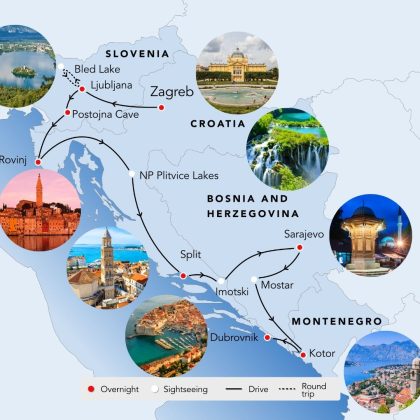 4 countries edited map