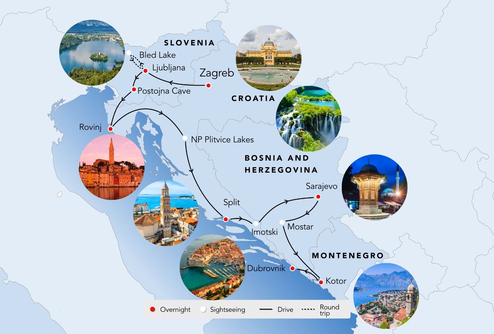 4 countries edited map