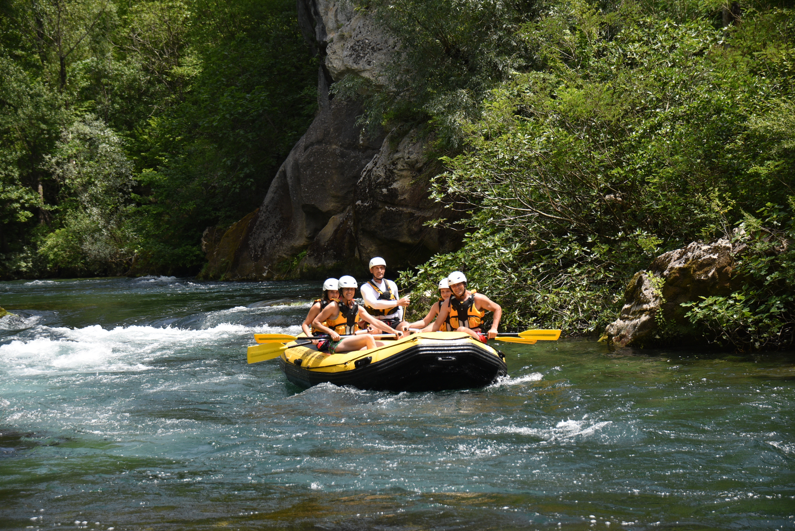 Cetina Canyon rafting