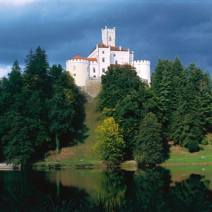 Trakošćan castle, Croatia, photo credit by Trakošćan museum