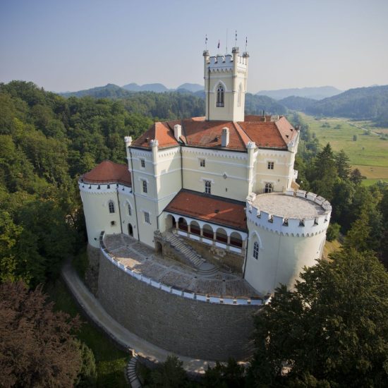 Trakošćan castle, Croatia, photo credit by Trakošćan museum