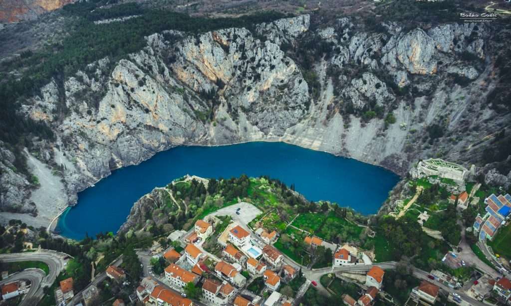 Imotski - Blue lake - photo credit by TB Imota