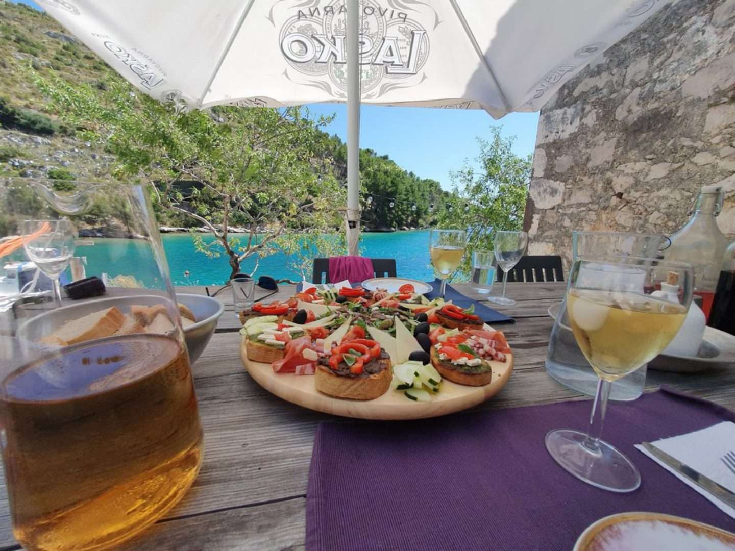 Local Dalmatian food - photo credit by Croatian attractions partner