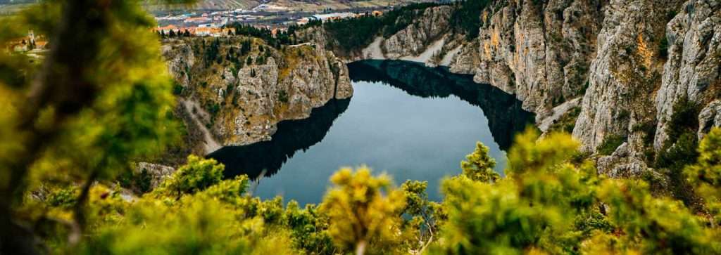 Imotski - Blue lake - photo credit by TB Imota